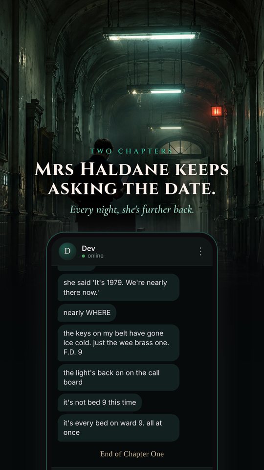 Mrs Haldane keeps asking the date.